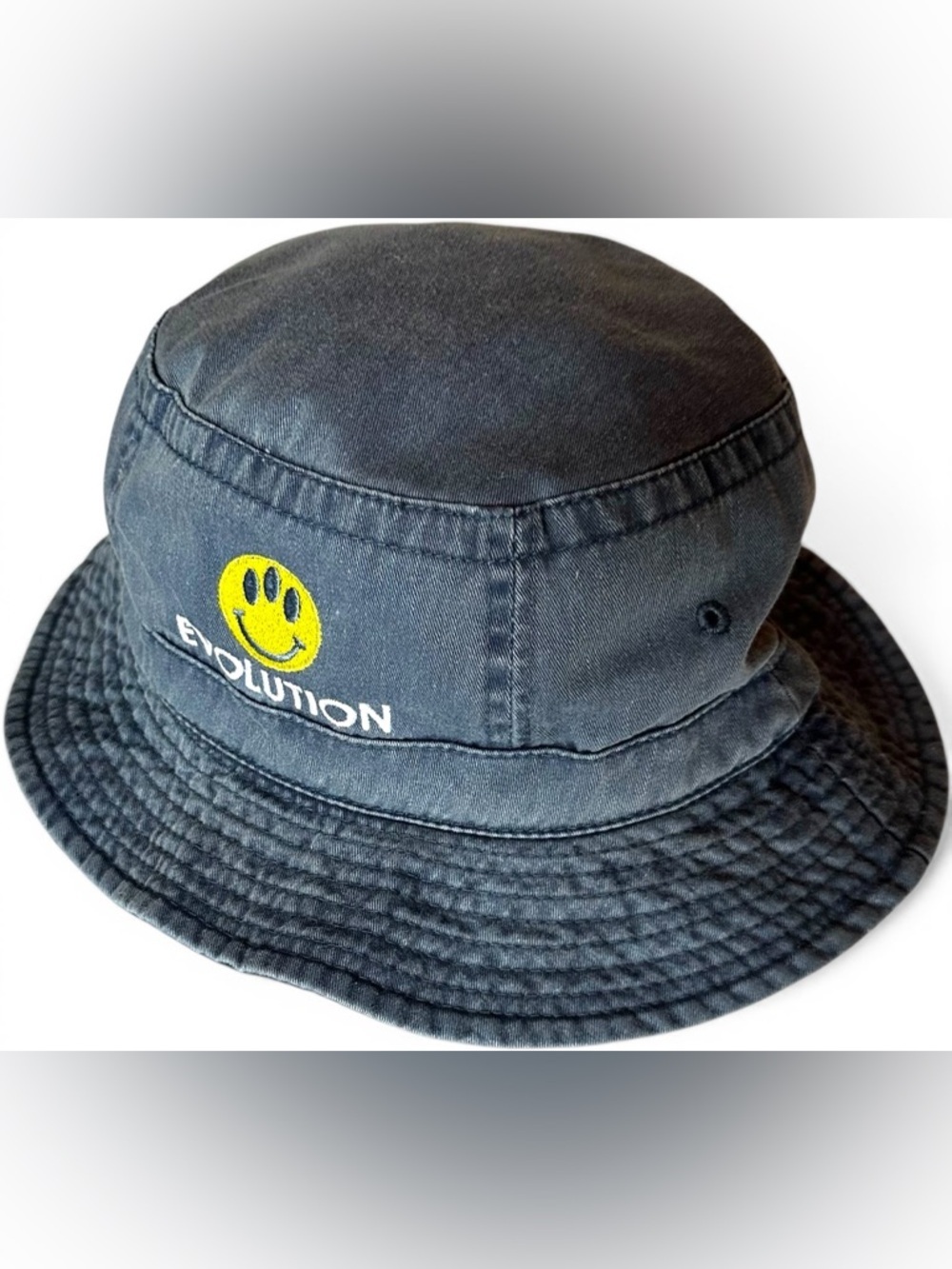 Vintage 2001 Evolution Movie Promo Bucket Hat - Headshot L/XL - Y2K Sci-Fi